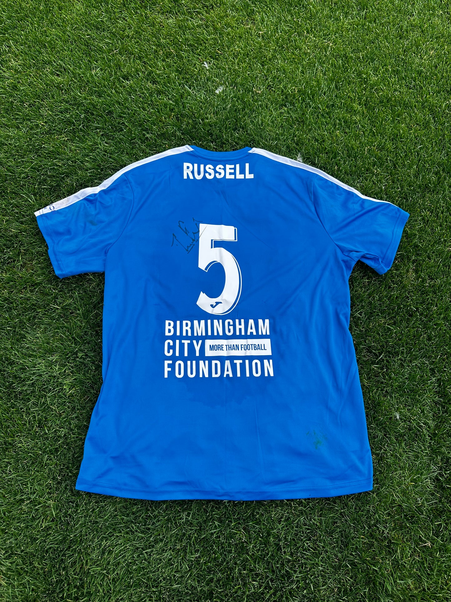 Bluesfest 2024 shirt worn and signed by Louis Russell